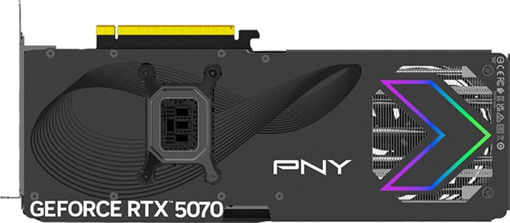 Відеокарта PNY PCI-Ex GeForce RTX 5070 ARGB OC 12GB GDDR7 (192bit) (2510/28000) (HDMI, 3 x DisplayPort) (VCG507012TFXXPB1-O) - зображення 8