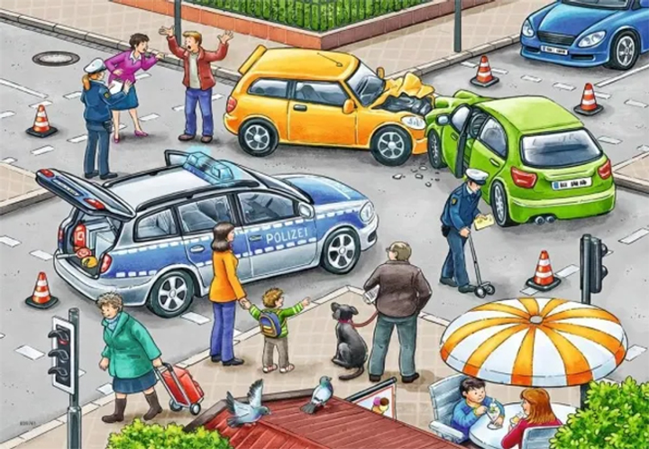 Puzzle Ravensburger 2x12 szt (10107578) (4005556075782) - obraz 2