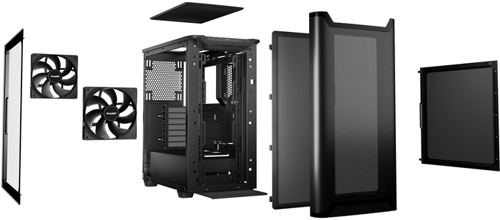 Корпус be quiet! Pure Base 501 Airflow Window Black (4260052191828) - зображення 5