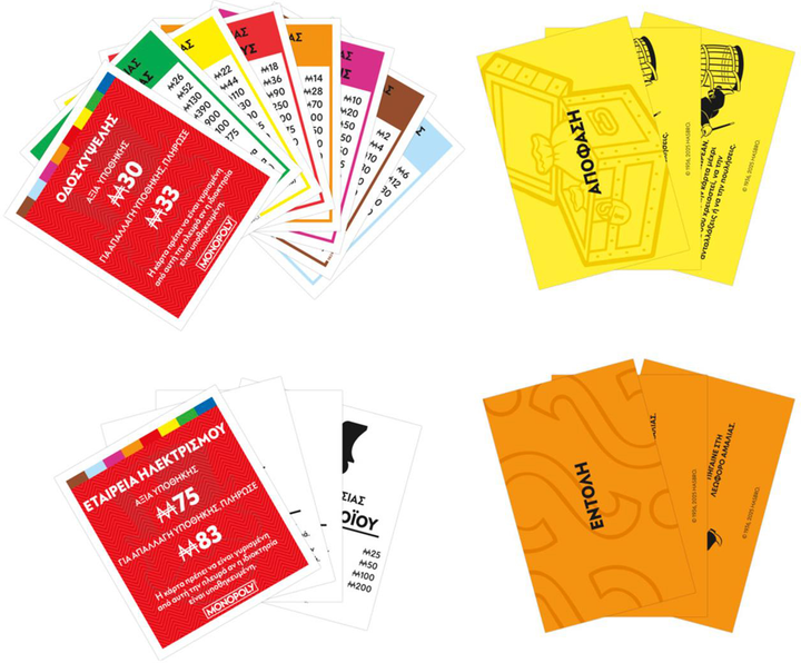 Настільна гра Hasbro Monopoly, класична оновлена версія (грецька версія) (5010996302434) - зображення 2