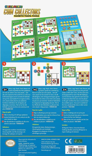Настільна гра Ravensburger Super Mario Coin Collectors (15076570) (4005556765706) - зображення 4