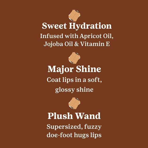 Масло для губ Hard Candy "Girl Scout S'mores" Sweet Treat Lip Oil - изображение 4