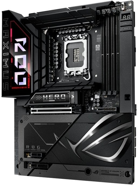 Материнська плата ASUS ROG MAXIMUS Z890 HERO BTF (s1851, Intel Z890, PCI-Ex16) (90MB1KG0-M0EAY0) - зображення 4