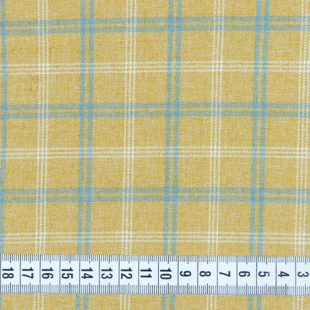 Ткань костюмная Коко темно-желтая (210г/м.кв150см пог.м) 166201 - изображение 3