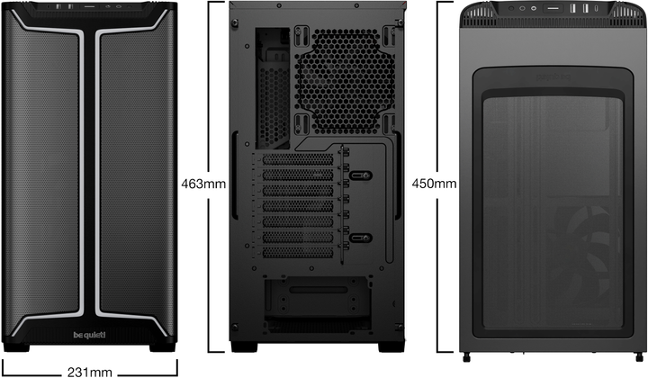 Корпус be quiet! Pure Base 501 DX Black (4260052192832) - зображення 7