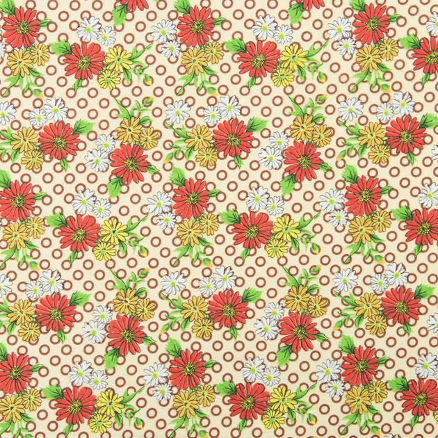 Ткань фланель халатная (150г/м.кв165см пог.м) 170464 - изображение 2