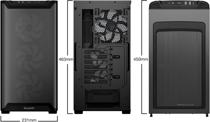 Корпус be quiet! Pure Base 501 LX Black (4260052192856) - зображення 8