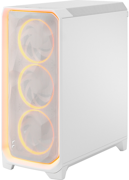 Obudowa Fractal Design Meshify 3 Ambience Pro RGB Clear Tint White (7340172707202) - obraz 3