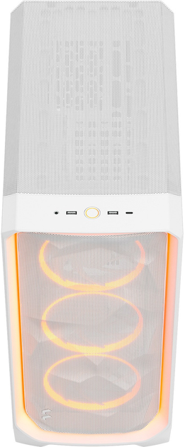 Obudowa Fractal Design Meshify 3 Ambience Pro RGB Clear Tint White (7340172707202) - obraz 4