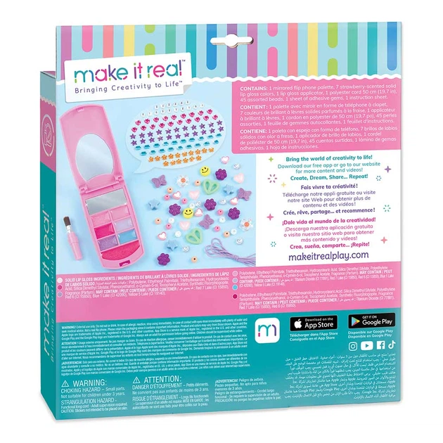 Make it Real Набір для макіяжу губ «Телефон» - Фото 6 Make it Real Набір для макіяжу губ «Телефон» - изображение 6