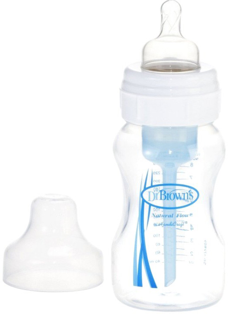 Butelka do karmienia Dr. Brown's Natural Flow Przezroczysta 270 ml (72239328781) - obraz 2