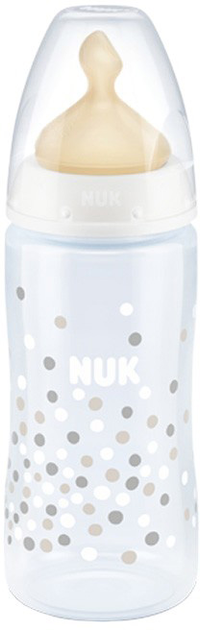 Butelka do karmienia Nuk First Choice + Glass 0-6 m Przezroczysta 240 ml (4008600386414) - obraz 1