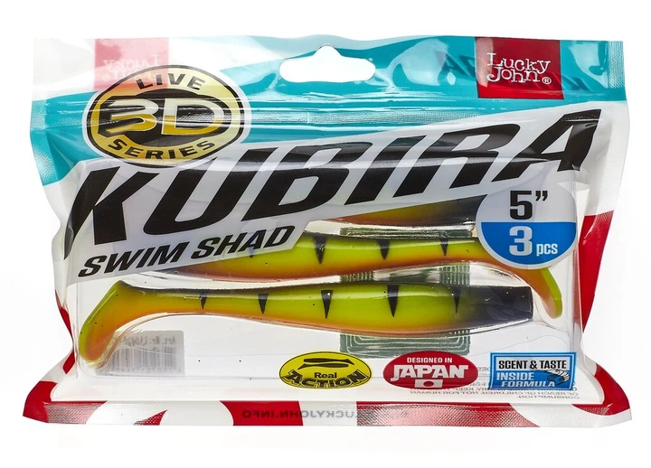 Віброхвіст силікон. KUBIRA SWIM SHAD 3D LJ Pro Series 5 "/ PG14 *3 (140420-PG14) - Фото 2 Віброхвіст силікон. KUBIRA SWIM SHAD 3D LJ Pro Series 5 "/ PG14 *3 (140420-PG14) - изображение 2