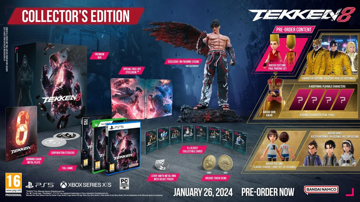Гра XSX Tekken 8 Collector's Edition (Blu-ray диск) (3391892028591) - зображення 2