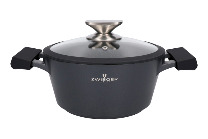 Набір каструль Zwieger Black Stone 6 предметів (5903357375836) - зображення 4