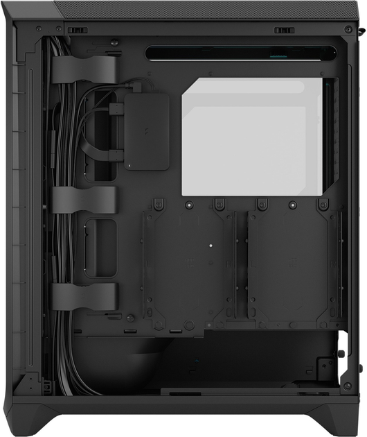 Obudowa Fractal Design Meshify 3 Ambience Pro RGB Light Tint Black (7340172707189) - obraz 7