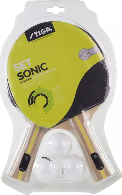 Zestaw rakiet Stiga Set Sonic 1220-2816-01 (7318688015975) - obraz 1