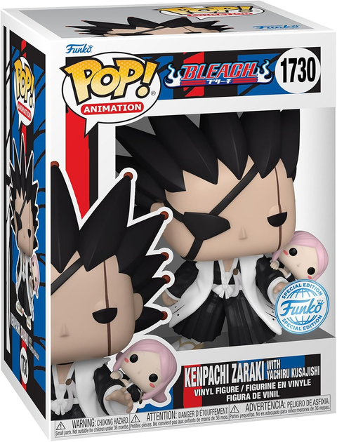Figurka Funko Pop Bleach Kenpachi With Yachiru 9 cm 81781 (889698817813) - obraz 1