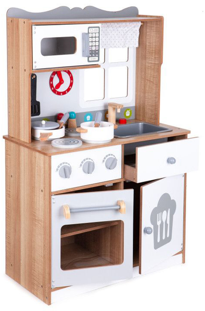 Дерев'яна кухня EcoToys з аксесуарами 7253 (5903089063469) - зображення 3