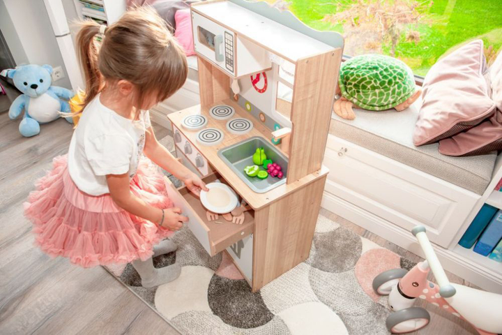 Дерев'яна кухня EcoToys з аксесуарами 7253 (5903089063469) - зображення 9