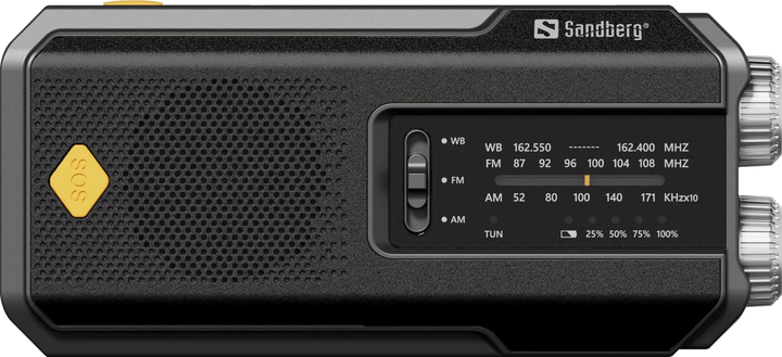 Радіо Sandberg Survivor 421-04 All-in-1 2000 Black (5705730421044) - зображення 3