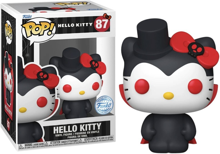 Фігурка Funko Pop Hello Kitty Dracula 9 см 82187 (889698821872) - зображення 2