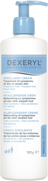 Крем для тіла Dexeryl Emollient 500 г (3573994006343) - зображення 1
