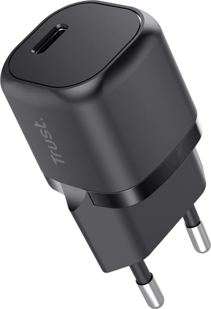 Ładowarka sieciowa Maxo Charger 20W USB-C Black (TR25174) - obraz 3