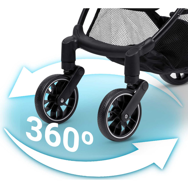 Прогулянкова коляска Nukido Paseo Сіра 716003 (5903890622404) - зображення 5