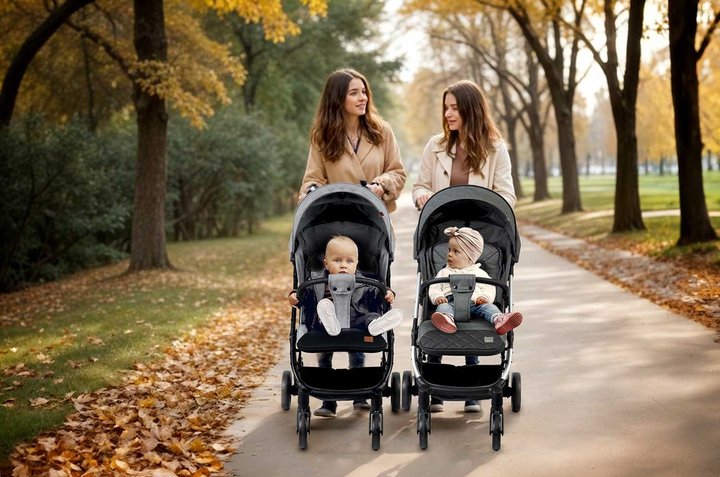 Прогулянкова коляска Nukido Paseo Сіра 716003 (5903890622404) - зображення 15