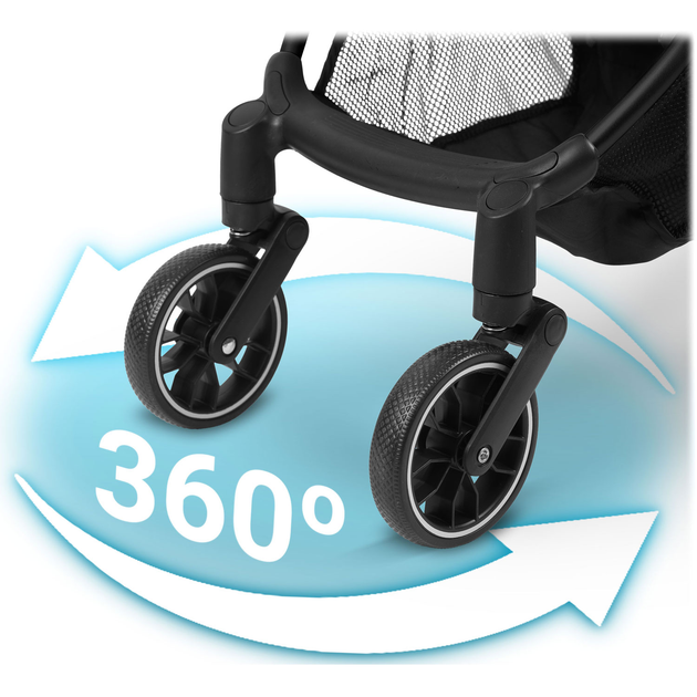 Прогулянкова коляска Nukido Paseo Рожева 716004 (5903890622411) - зображення 9