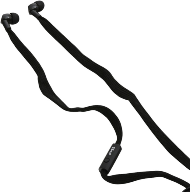 Słuchawki Freestyle Shoelace In-Ear Earphones + Mic Black (FH2112B) - obraz 2