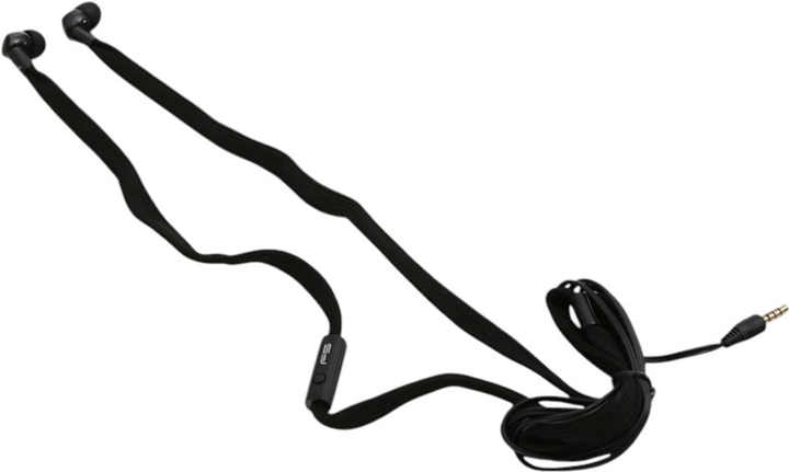 Słuchawki Freestyle Shoelace In-Ear Earphones + Mic Black (FH2112B) - obraz 3