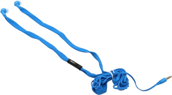 Навушники Freestyle Shoelace In-Ear Earphones + Mic Blue (FH2112BL) - зображення 3