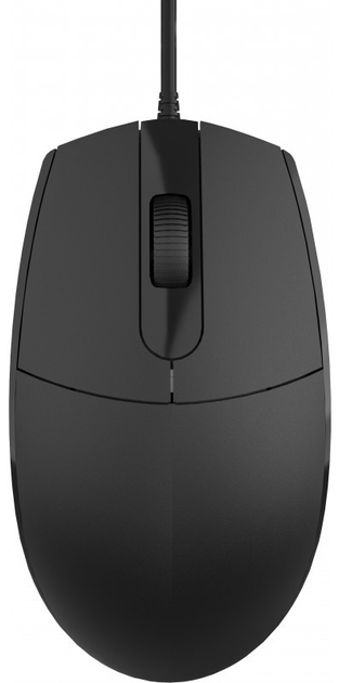 Миша Omega 3D Wired Office Basic USB Black (5907595460712) - зображення 1