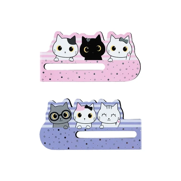 Набір магнітних закладок-індикаторів Kite Cats K24-496-3 - Фото 3 Набір магнітних закладок-індикаторів Kite Cats K24-496-3 - изображение 3