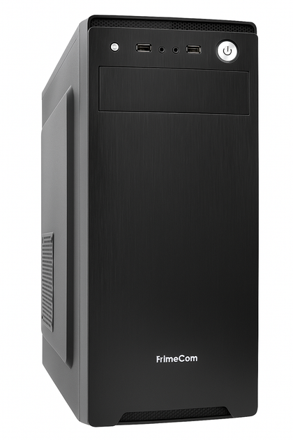 Корпус Mini-Tower з БЖ 450Вт FrimeCom Q10B Black - Фото 1 Корпус Mini-Tower з БЖ 450Вт FrimeCom Q10B Black - изображение 1