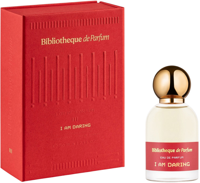 Парфумована вода для жінок Bibliotheque de Parfum I Am Daring 50 мл (4820271430445) - зображення 2