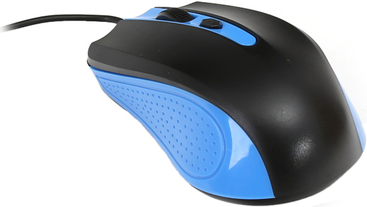 Mysz Omega OM-05BL USB Black/Blue (5907595417877) - obraz 3