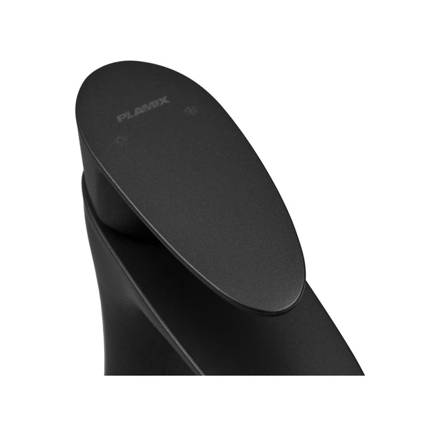 Змішувач для умивальника Plamix Cezar-001 SET Matte black (з підведенням) (PM0662) ( 26442 ) - Фото 2 Змішувач для умивальника Plamix Cezar-001 SET Matte black (з підведенням) (PM0662) ( 26442 ) - зображення 2