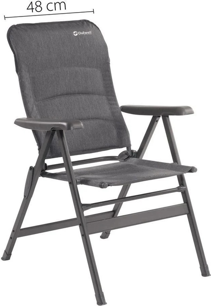 Стілець розкладний Outwell Fernley Grey (5709388104816) - зображення 5
