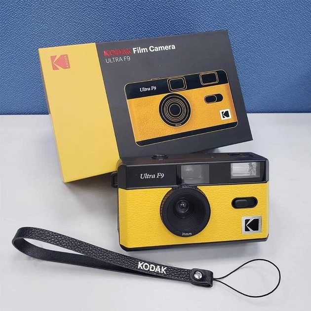【超美品】Kodak Ultra F9 #B-0034 KODAK コダック ULTRA F9 ブラック×イエロー フィルムカメラ