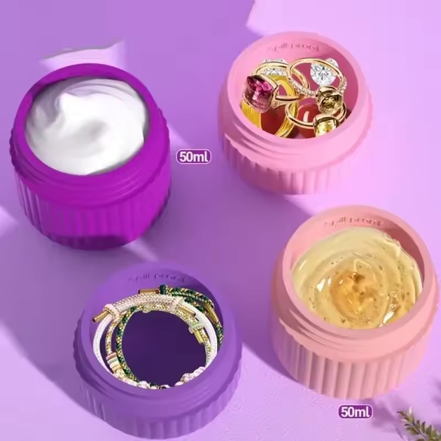 Набор емкостей для косметики 4х50ML ( 4 шт.) purple 3DTOYSLAMP - изображение 2