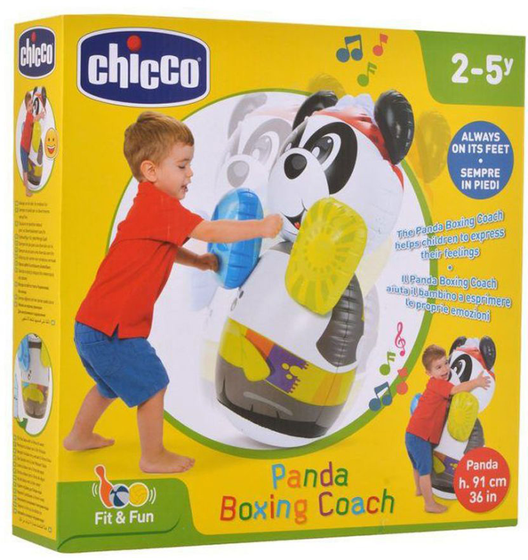 Надувна іграшка Chicco Тренувальна панда-боксер (8058664137428) - зображення 1