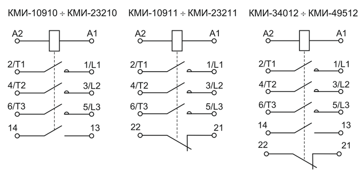 Контактор КМІ-10910 9А 36В/AC3 1NO(НВ) УЕК KKM11-009-036-10-U - зображення 3