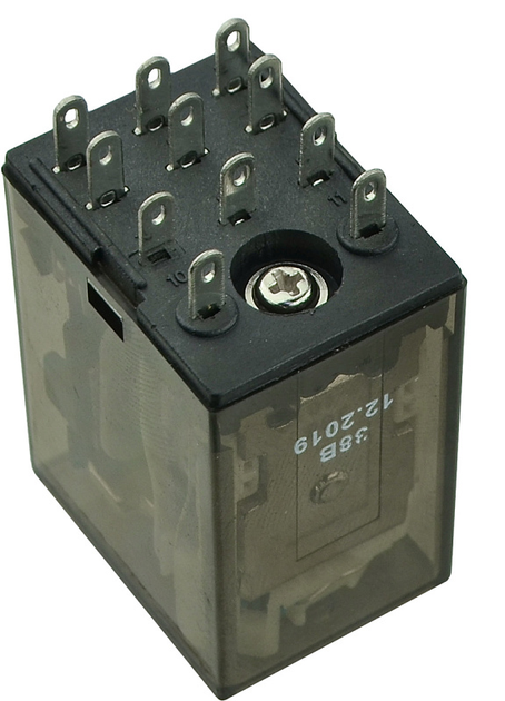 Реле промежуточное АСКО-УКРЕМ МY3 12V DC, на 3 группы контактов АСКО-УКРЕМ A0090010024 - изображение 3