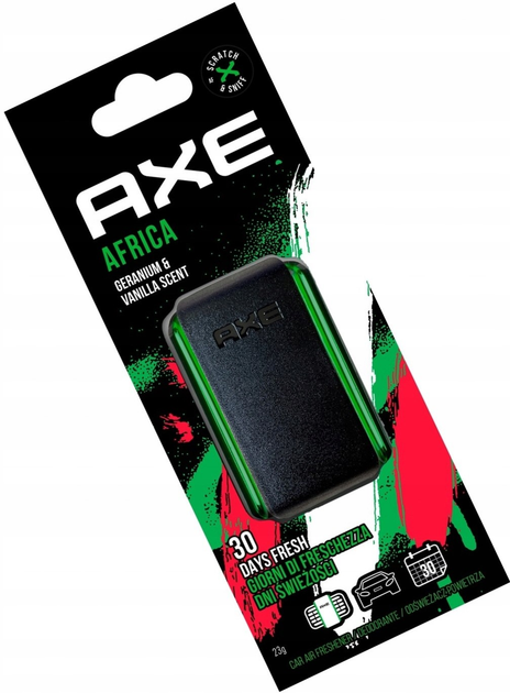 Odświeżacz samochodowy AXE Africa (5010555710144) - obraz 2