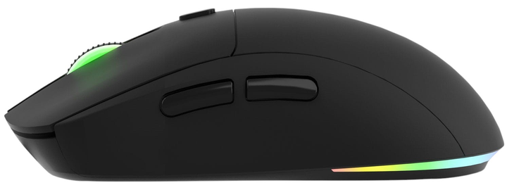 Mysz Varr Gaming 6D Wireless/Bluetooth Black (VGM16090) - obraz 6