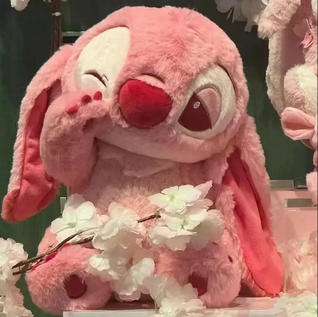 Плюшевая игрушка Stitch Pink 28 см (YW1378371) - Фото 2 Плюшевая игрушка Stitch Pink 28 см (YW1378371) - изображение 2