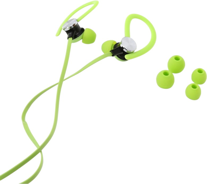 Навушники Platinet Sport Earphones + Armband Green (PM1070G) - зображення 2